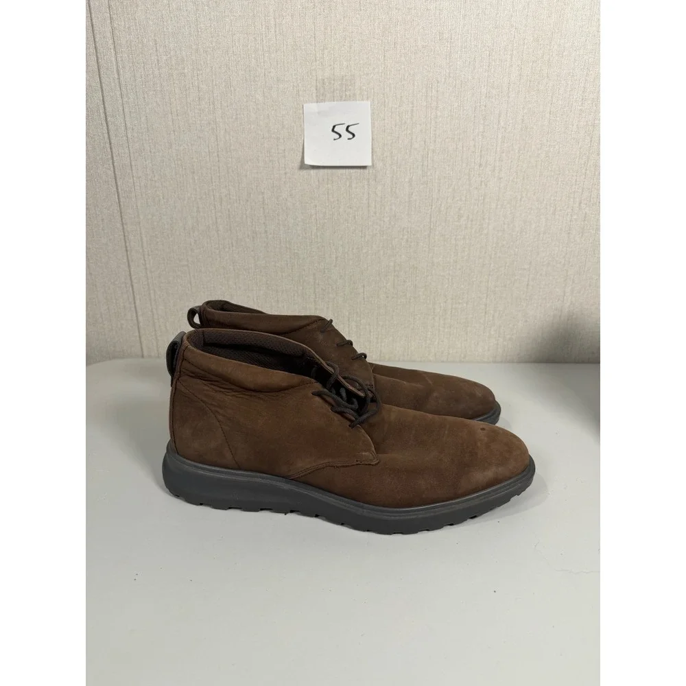 ECCO Mens Turn GORE-TEX Chukka Boots Cocoa Brown Suede 633124 45 EU 11-11.5 US